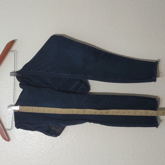 LEVI'S USED PANTS PANT LEG HEMS CUT. SIZE STATES W26 L30 BLUE - Picture 13 of 13